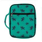 Halloween Voodoo Doll Pattern Print Front Pocket Bible Bag