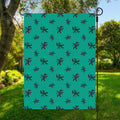 Halloween Voodoo Doll Pattern Print Garden Flag