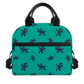Halloween Voodoo Doll Pattern Print Insulated Lunch Bag