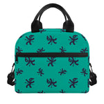 Halloween Voodoo Doll Pattern Print Insulated Lunch Bag