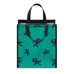 Halloween Voodoo Doll Pattern Print Insulated Lunch Tote