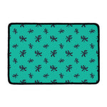 Halloween Voodoo Doll Pattern Print Kitchen Mat