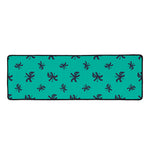 Halloween Voodoo Doll Pattern Print Long Kitchen Mat