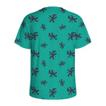 Halloween Voodoo Doll Pattern Print Men's Sports T-Shirt