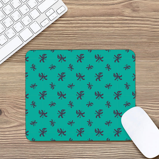 Halloween Voodoo Doll Pattern Print Mouse Pad