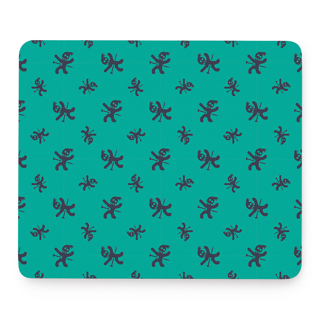 Halloween Voodoo Doll Pattern Print Mouse Pad
