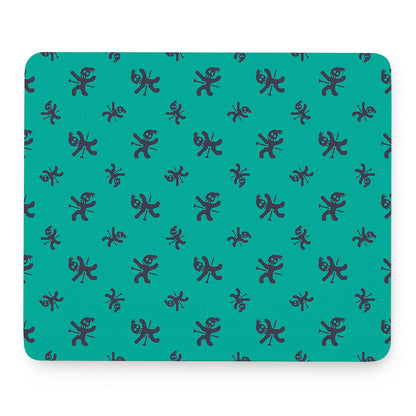 Halloween Voodoo Doll Pattern Print Mouse Pad