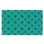 Halloween Voodoo Doll Pattern Print Polyester Doormat