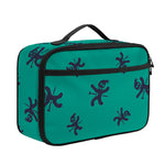 Halloween Voodoo Doll Pattern Print Portable Lunch Bag