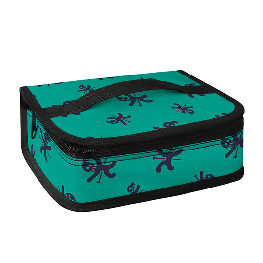 Halloween Voodoo Doll Pattern Print Small Lunch Bag