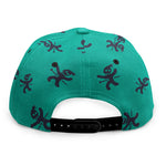 Halloween Voodoo Doll Pattern Print Snapback Cap