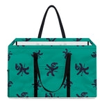 Halloween Voodoo Doll Pattern Print Utility Tote Bag