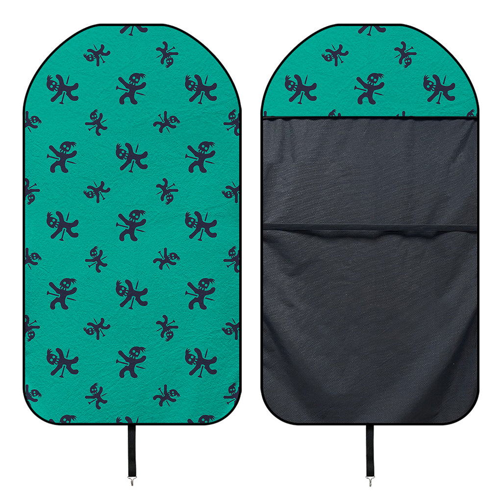 Halloween Voodoo Doll Pattern Print Waterproof Car Seat Cover