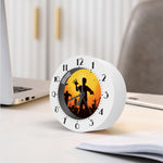 Halloween Walking Zombie Print Alarm Clock
