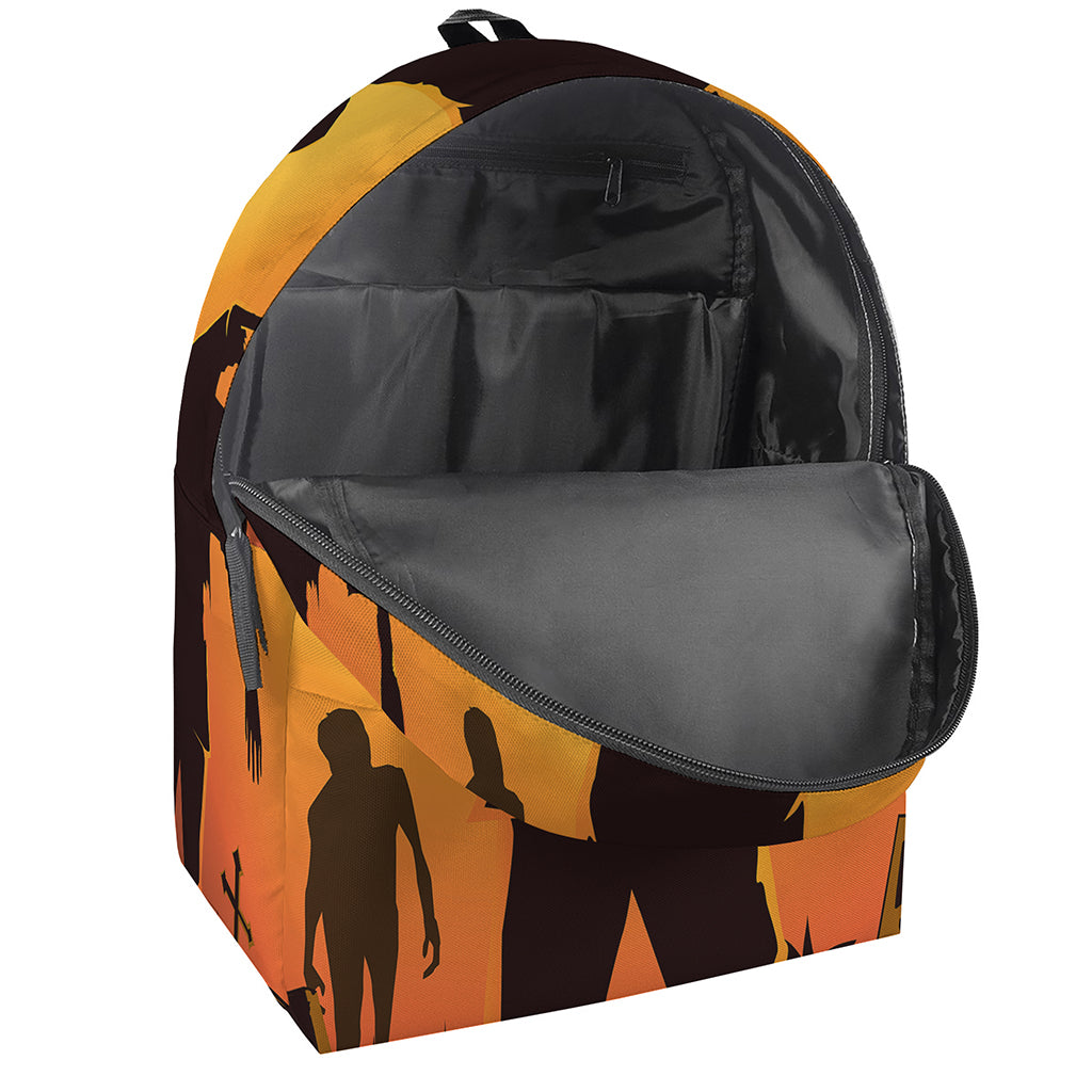 Halloween Walking Zombie Print Backpack