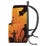 Halloween Walking Zombie Print Backpack
