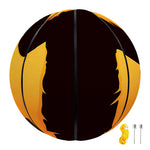 Halloween Walking Zombie Print Basketball