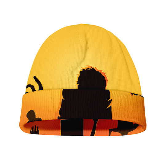 Halloween Walking Zombie Print Beanie