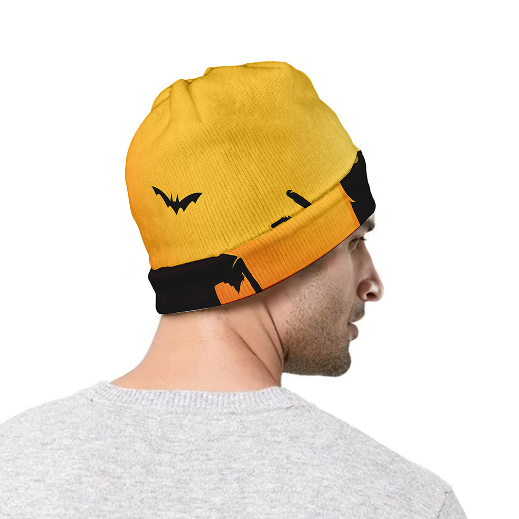 Halloween Walking Zombie Print Beanie