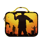 Halloween Walking Zombie Print Briefcase Bible Bag
