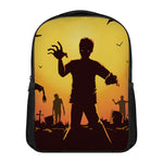 Halloween Walking Zombie Print Casual Backpack