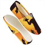 Halloween Walking Zombie Print Casual Shoes