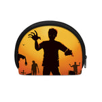 Halloween Walking Zombie Print Coin Purse