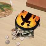 Halloween Walking Zombie Print Coin Purse