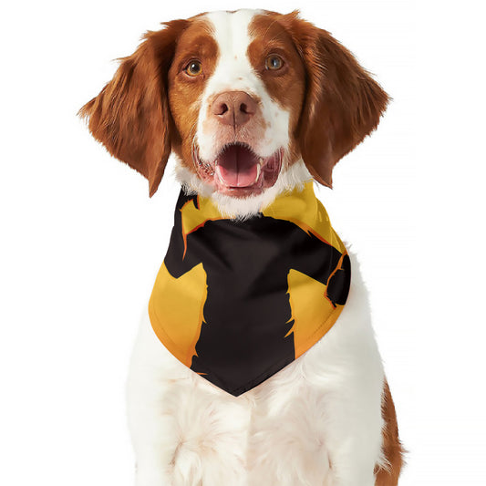 Halloween Walking Zombie Print Dog Bandana