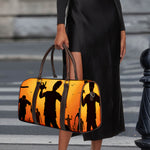 Halloween Walking Zombie Print Duffle Bag
