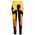 Halloween Walking Zombie Print High-Waisted Pocket Leggings