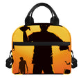 Halloween Walking Zombie Print Insulated Lunch Bag