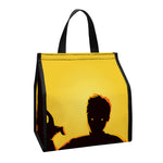 Halloween Walking Zombie Print Insulated Lunch Tote