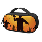 Halloween Walking Zombie Print Insulin Cooler Travel Case