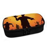 Halloween Walking Zombie Print Insulin Cooler Travel Case
