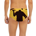 Halloween Walking Zombie Print Men's Briefs