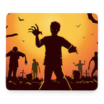 Halloween Walking Zombie Print Mouse Pad