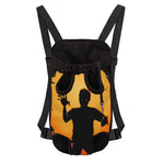 Halloween Walking Zombie Print Pet Carrier Backpack