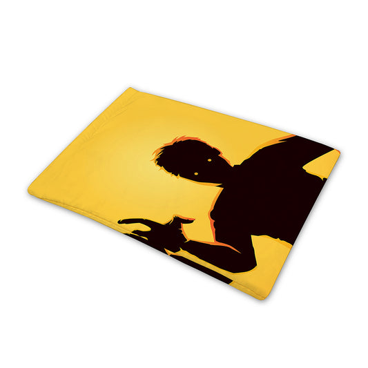 Halloween Walking Zombie Print Pet Cooling Mat Cover