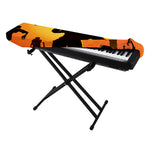 Halloween Walking Zombie Print Piano Keyboard Cover