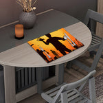 Halloween Walking Zombie Print Placemat