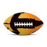 Halloween Walking Zombie Print Rugby Ball