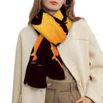 Halloween Walking Zombie Print Scarf