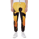 Halloween Walking Zombie Print Scuba Joggers
