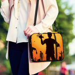 Halloween Walking Zombie Print Shoulder Strap Bible Bag