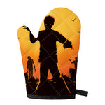 Halloween Walking Zombie Print Single Oven Mitt