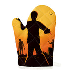 Halloween Walking Zombie Print Single Oven Mitt