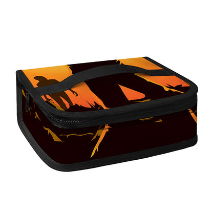 Halloween Walking Zombie Print Small Lunch Bag