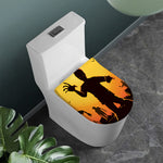 Halloween Walking Zombie Print Toilet Lid Cover