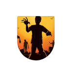 Halloween Walking Zombie Print Toilet Lid Cover